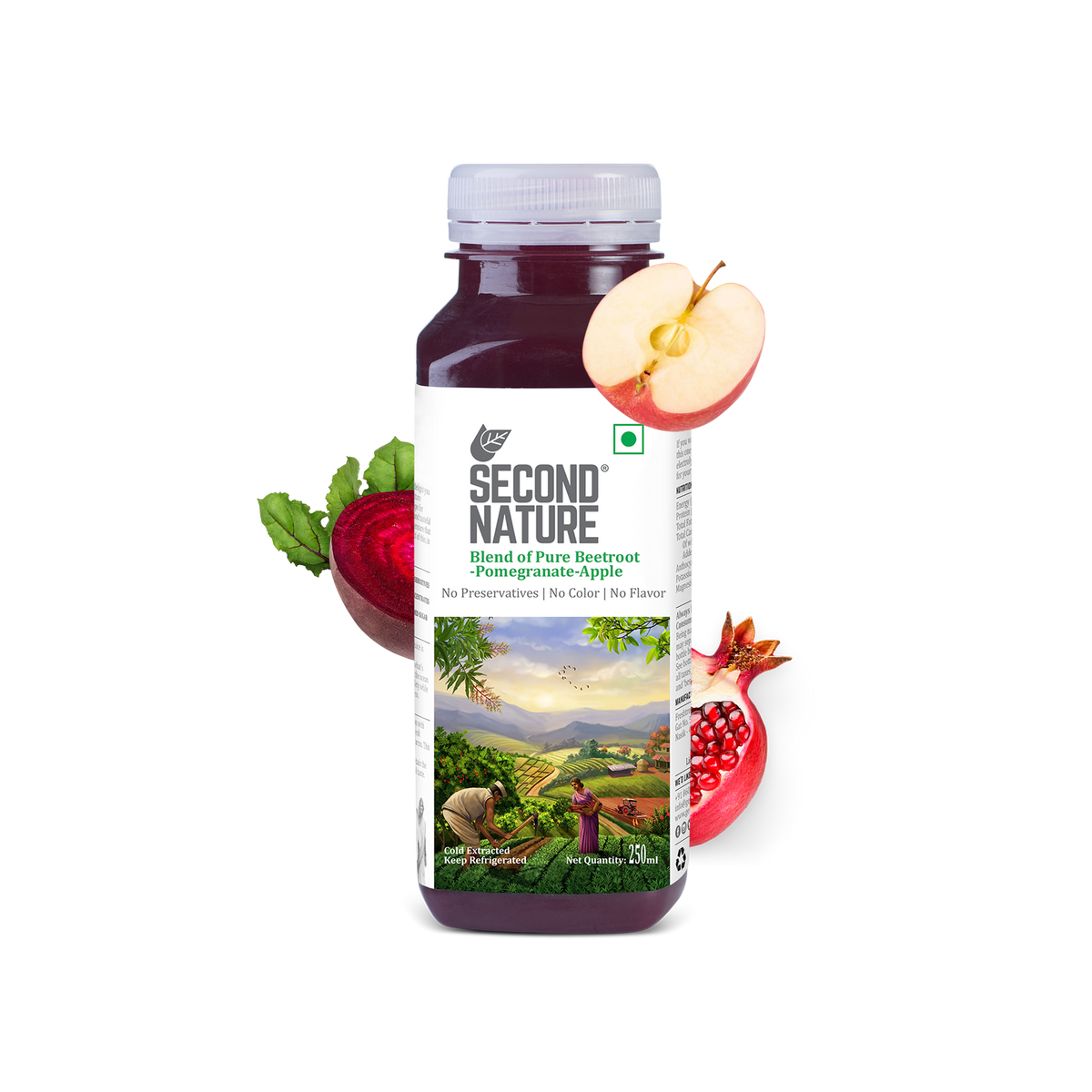 Buy Beet, Pomegranate Apple Juice Blend Online in India Second